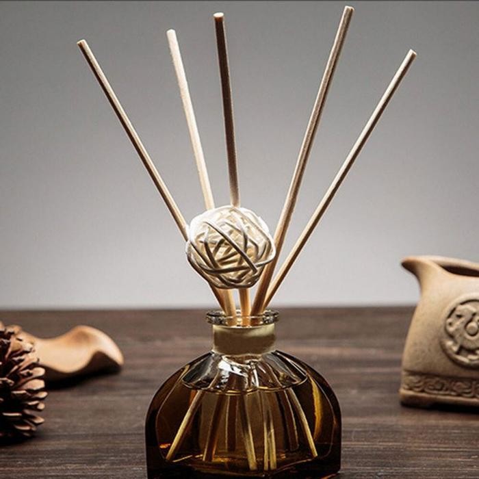 Reed Diffuser Oil 50Ml Premium Quality Lavender Rottan Stick Isi 5 Set