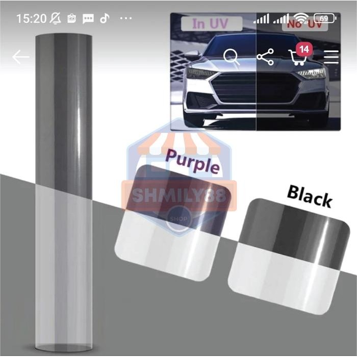 PPF Photocromic / Sticker PPF / Variasi headlamp / TPU