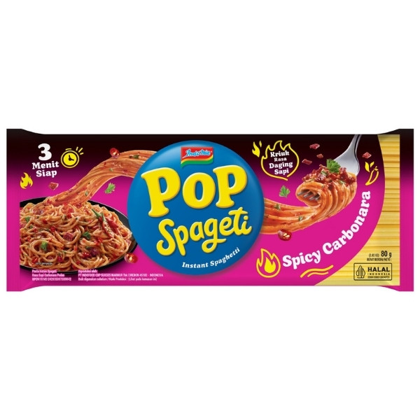 

POP SPAGHETTI SPICY CARBONARA 80 GR
