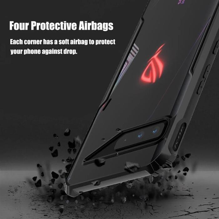 Case Asus Rog Phone 3 Case Softcase Hybrid Tranparan Hard Cover