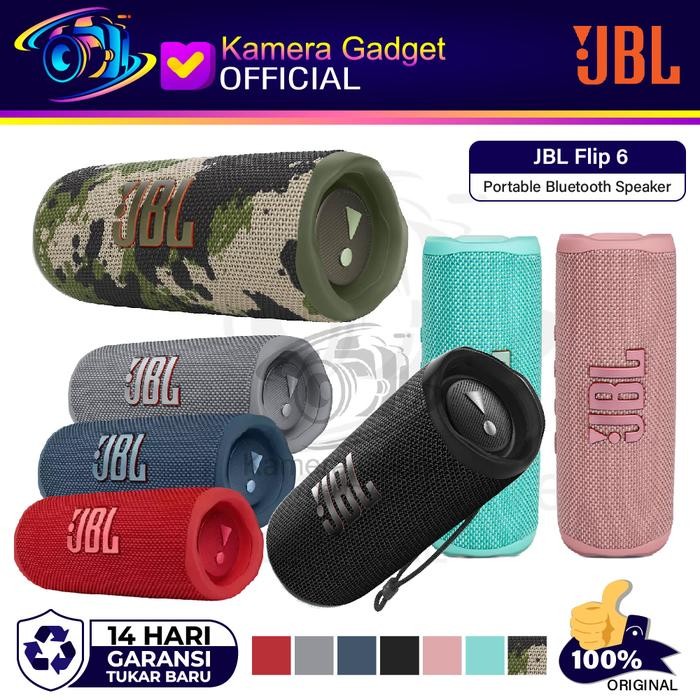 Tersedia Jbl Flip 6 Portable Bluetooth Speaker Waterproof Original Flip6