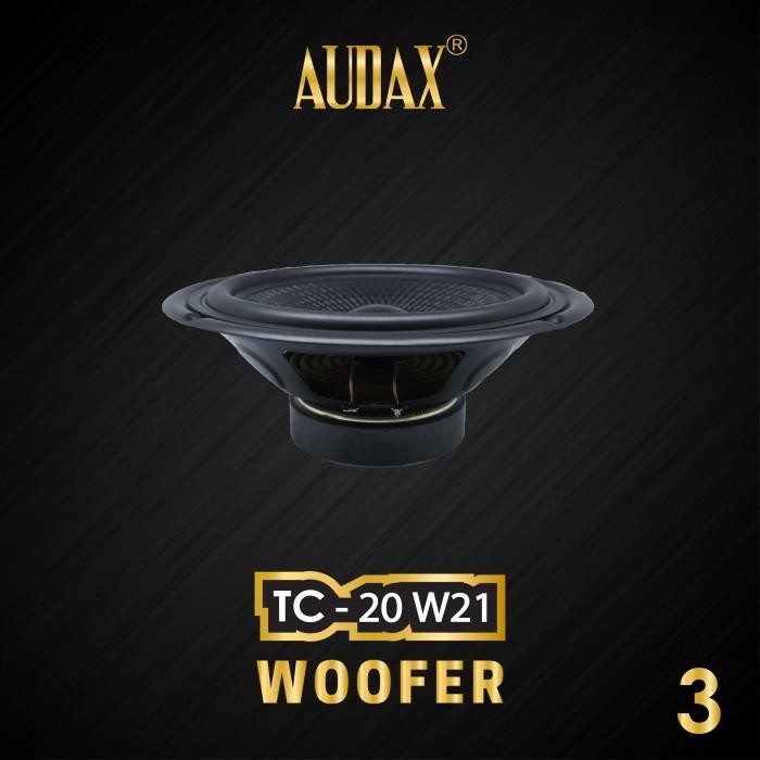 Tersedia Audax Speaker Pasif 8 Inch Tci Tc-20 W21 Woofer Subwoofer