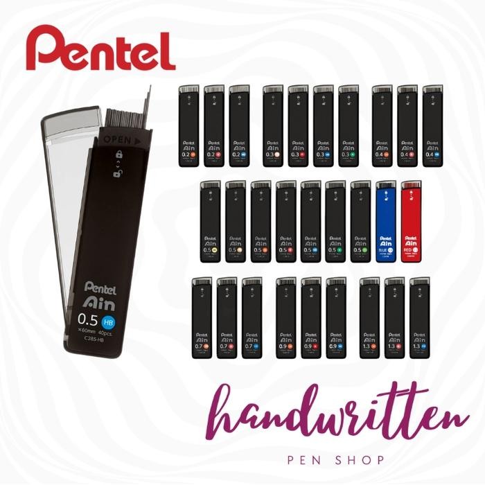 

ID PENTEL AIN MECHANICAL PENCIL LEAD REFILL / ISI PENSIL MEKANIK