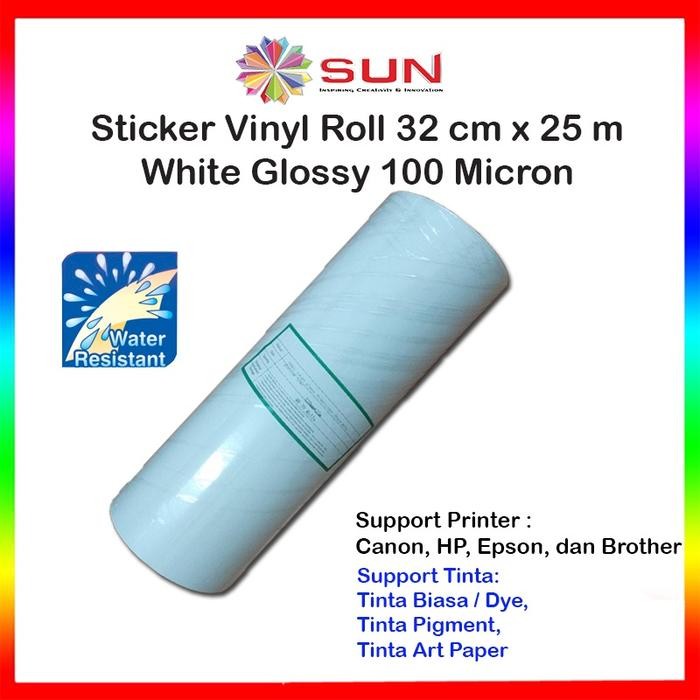 

KOIC Sun Sticker Vinyl Roll Inkjet A3+ 32 Cm X 25 M 100 Micron Matte, Glossy, Transparant
