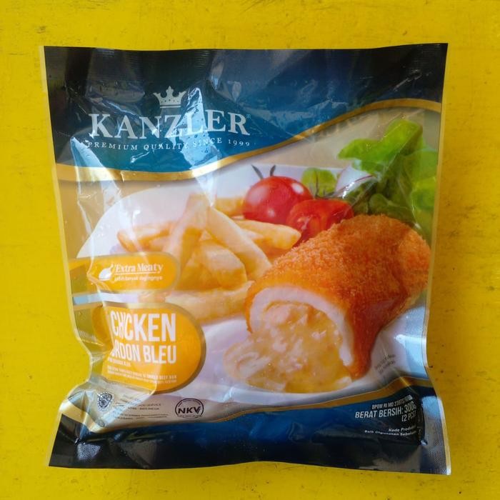 

kanzler chicken cordon bleu [8993200662494] - frozen siap goreng stok terbatas