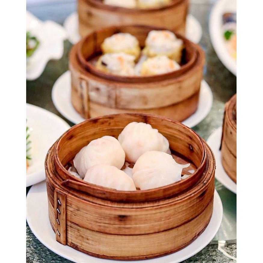 

sks dimsum hakao udang 10pc 220gr - halal dim sum premium stok terbatas