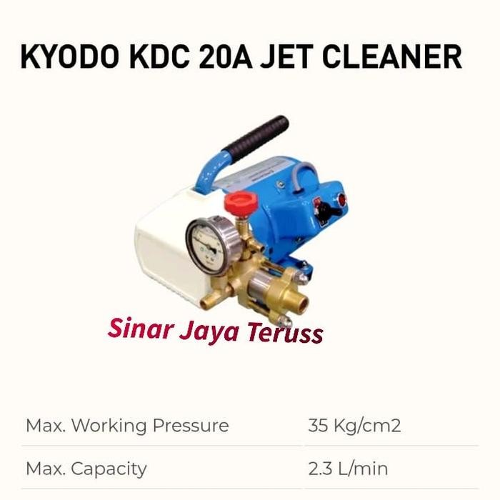 Jet Cleaner Kyodo KDC 20A / AC Cleaner CuCi AC