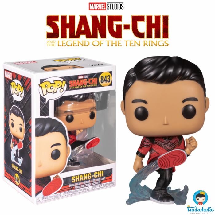New Funko POP Marvel Shang-Chi Kicking #843 Koleksi Eksklusif