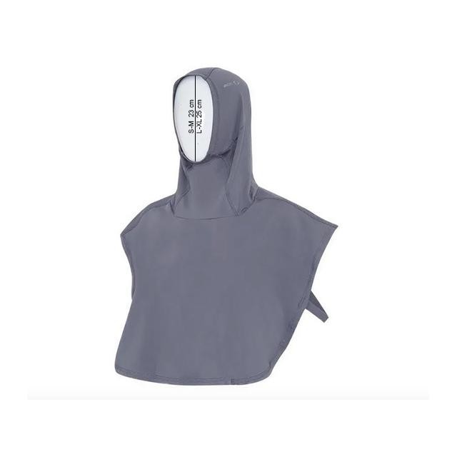 Jilbab Astec Aliya Sport Hijab Women Grey *BEST SELLER
