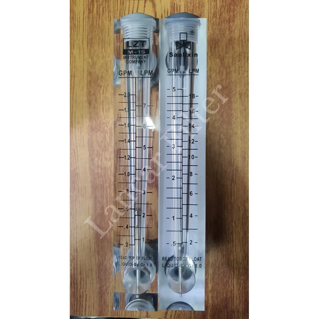 Baru Flow Meter Panel Ro - Rotameter Panjang Untuk Filter Air