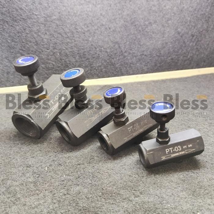 Baru Hydraulic Flow Control Hidrolik 3/8 Inch Control Valve