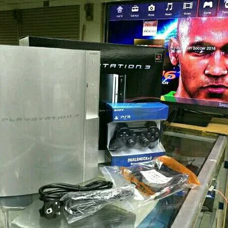 SIAP KIRIM SONY PS3 FAT CECHL 500GB SERI TERBAIK CFW TERBARU GARANSI TUKAR