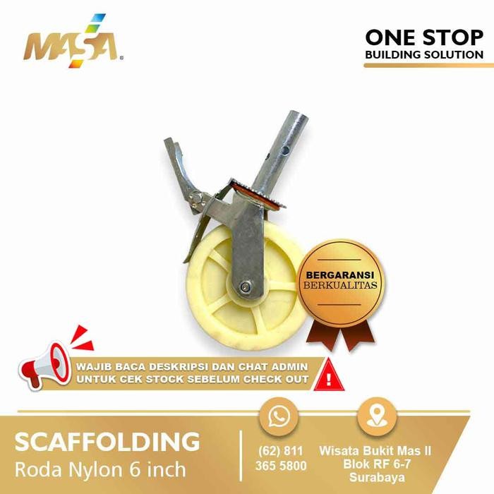 PJ RODA NYLON 6 INCH SCAFFOLDING