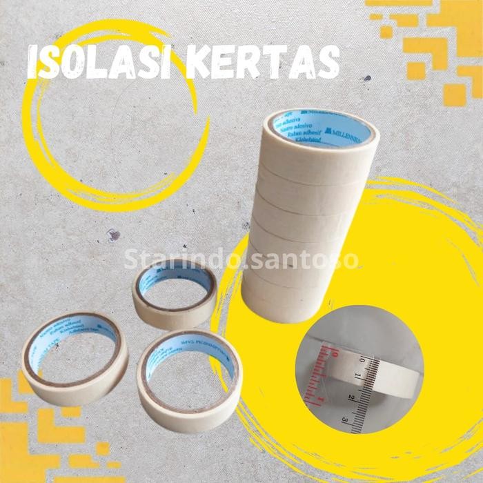 

%$%$%$%$] Lakban Kertas Isolasi Perekat Kertas