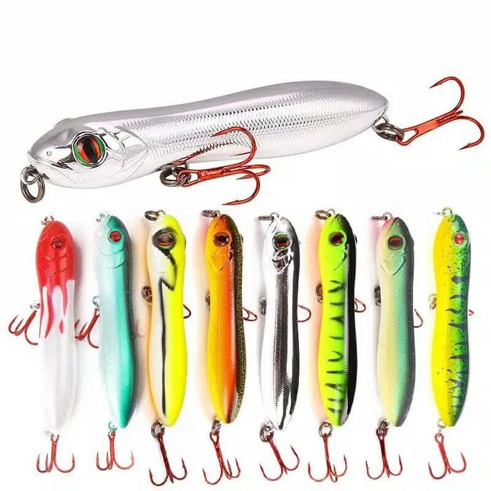 pencil lure pensil bait popper top water bunyi nyaring (TERBAIK) (TERBARU) (TERMURAH)