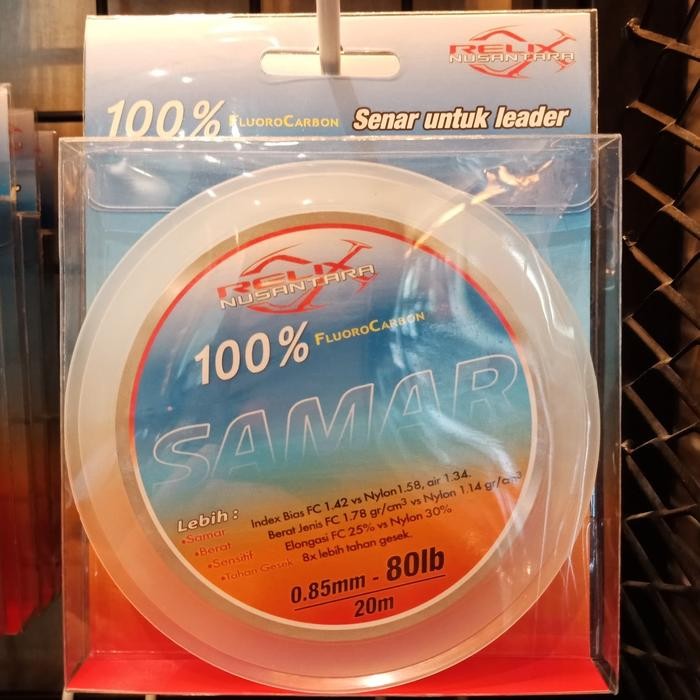 Senar Leader Samar 80 lb 100% FluroCarbon (TERBAIK) (TERBARU) (TERMURAH)