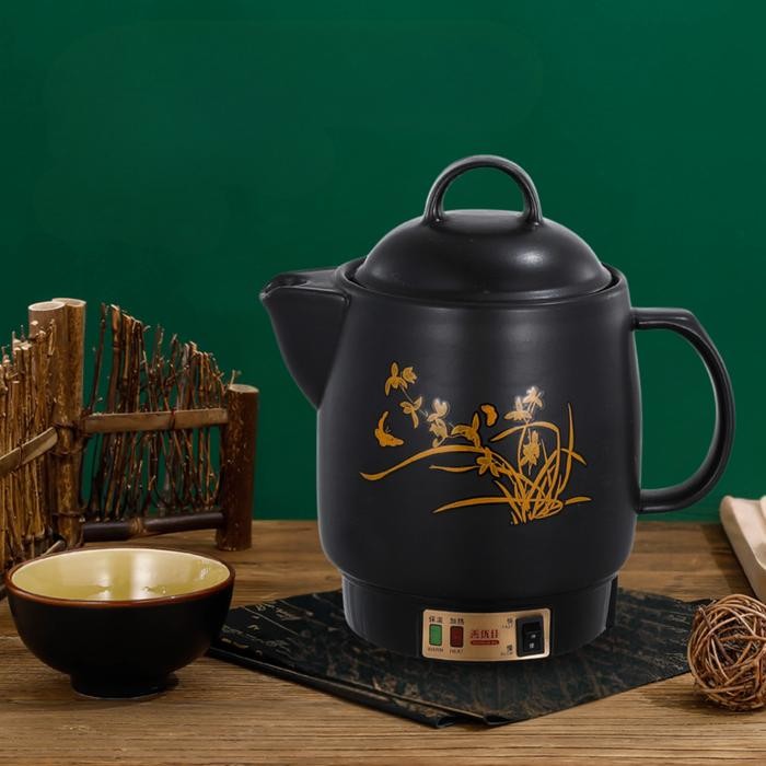 Bisa Gosend Teko Keramik/Panci Obat Listrik/Panci Godok Obat China/Teko Listrik