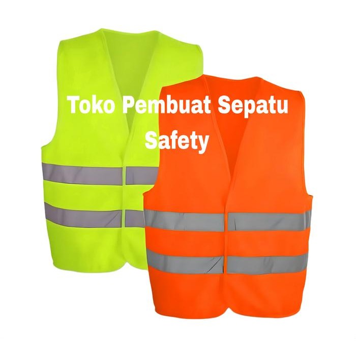 PJ Rompi safety/ Rompi Jaring Scoth / Rompi Proyek / Rompi Parkir Pengaman Jalan Safety Vest