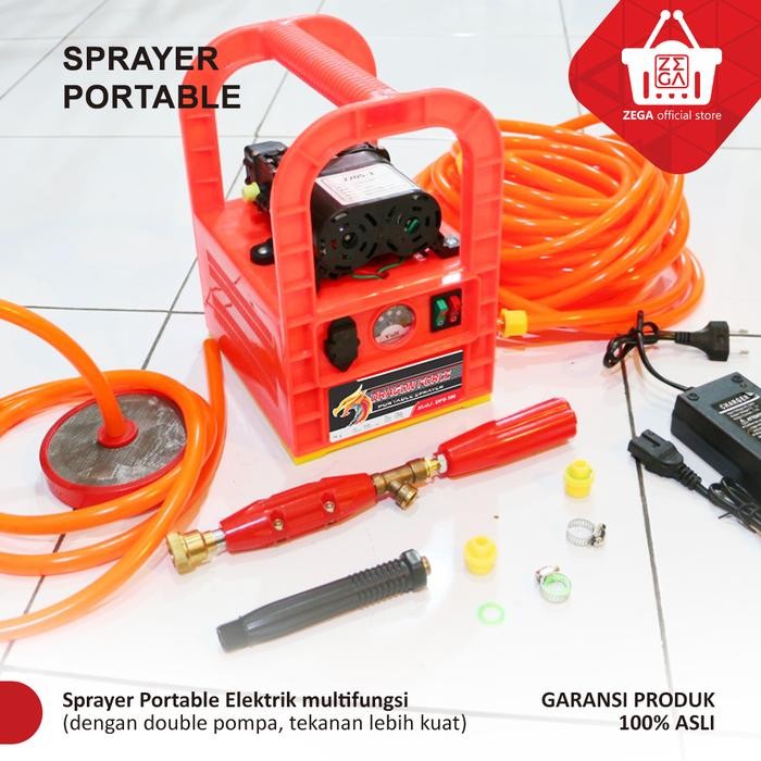 PJ Portable Sprayer Elektrik / Pompa Portable DRAGON FORCE DPS-100