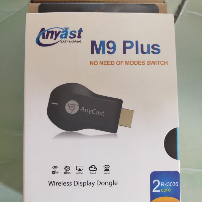 WIRELESS ANYCAST WIFI RECEIVER HDMI DONGLE ALAT HP KE TV WIFI ORIGINAL
