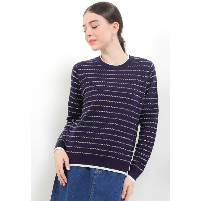 Hush Puppies Sweater Wanita Falary Navy
