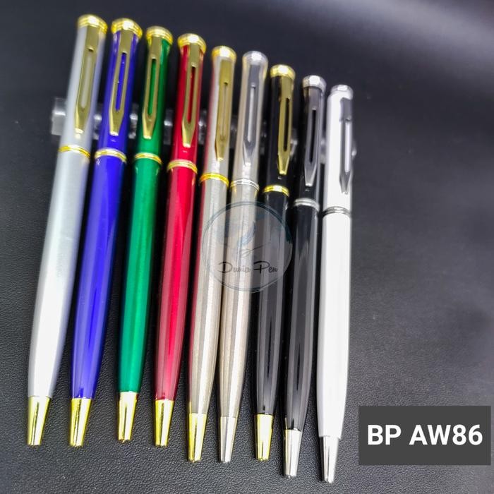 

New Pulpen Promosi BP AW86, Pen Metal Bisa Laser Logo Nama Model Paku
