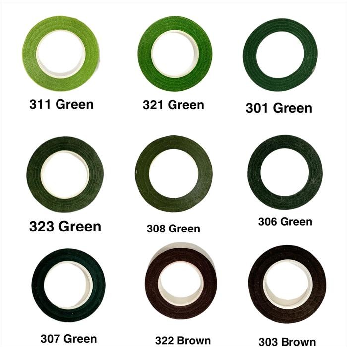 

New Flower tape / floral tape / selotip bunga 30yard/roll BNS01