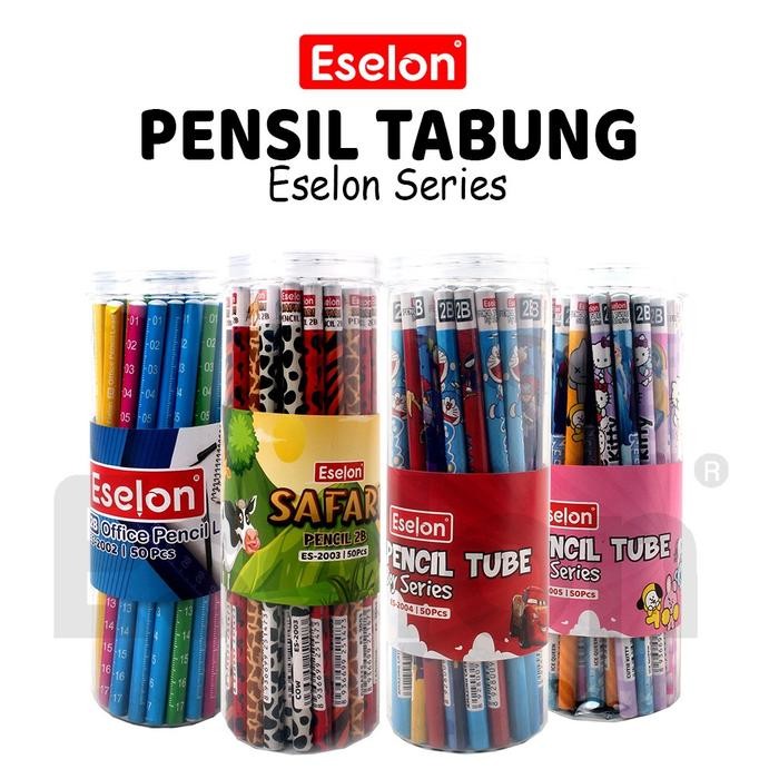 

New 50pcs Pensil Karakter Eselon / 1 Tabung Pensil 2B Karakter