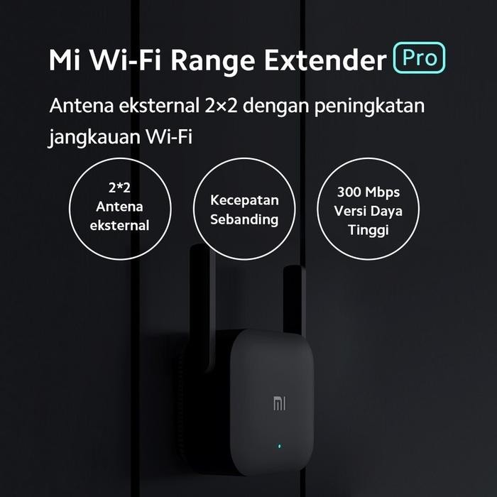 RANGE EXTENDER XIAOMI MI WI-FI PRO 300MBPS- WIFI RANGE EXTENDER MI PRO