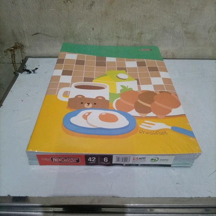 

New Buku Tulis Big Boss 42 lembar -6pcs buku