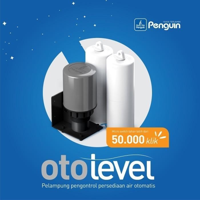 Radar Otomatis Penguin Otolevel/Pelampung Tangki Toren Otomatis setel Air/PENGUIN OTOLEVEL TANDON