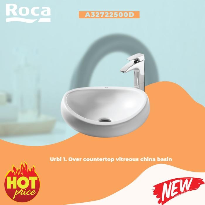 Roca wastafel over countertop basins - Urbi 1