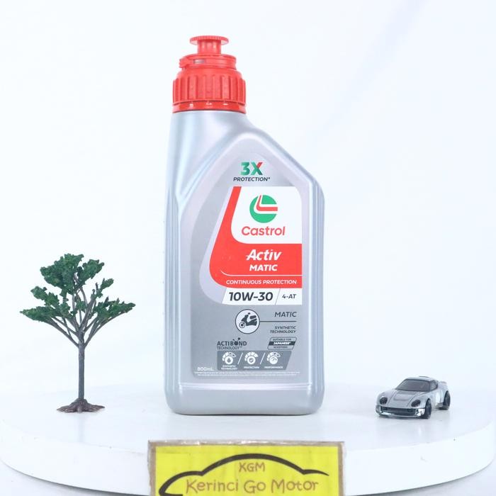 OLI CASTROL ACTIVE MATIC 10W-30 0.8L - OLI MOTOR CASTROL ACTIVE MATIC
