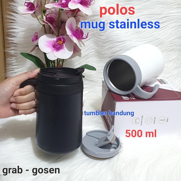 Promo Mug Stainless Custom Laser Grafir Cangkir Stainless Steel Shopee