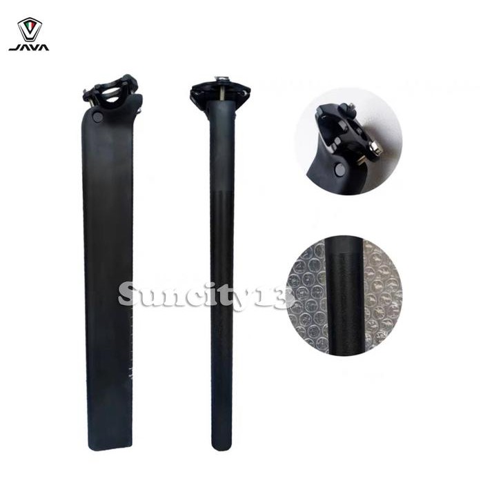 SEATPOST CARBON SEPEDA JAVA SILURO 3,CL MINI,VESUVIO,FUOCO,SUPREMA