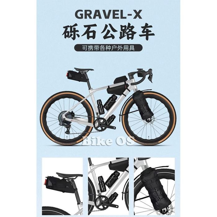 Twitter Gravel X Carbon FULL HYDRAULIC Sepeda Gravel Gravel bike