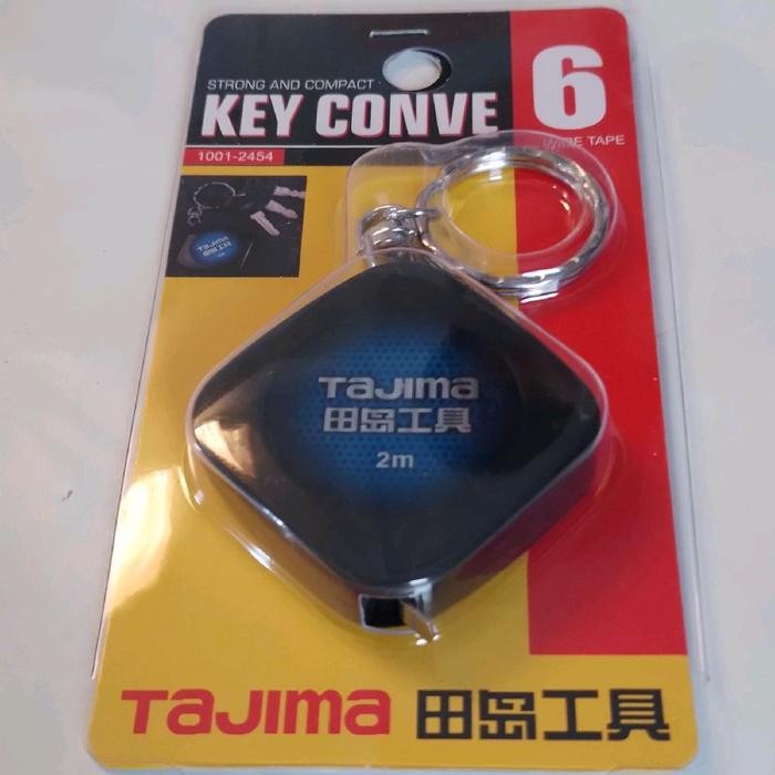 SIAP KIRIM TAJIMA PETIT ROLL METER 2M - METERAN GANTUNGAN KUNCI JEPANG