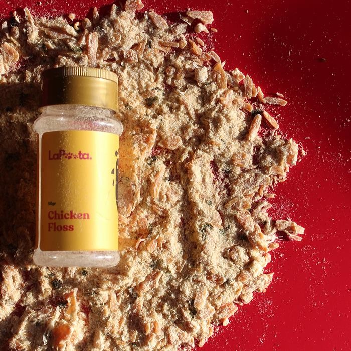 

Baru Lapoota Meat Floss Extra Nori 50Gr - Abon Rasa Ayam & Cemilan Hewan Peliharaan