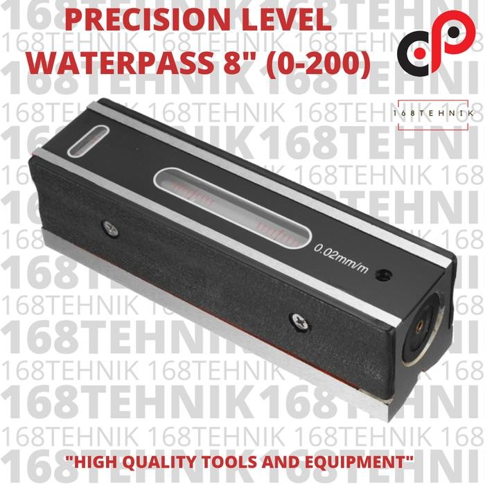 SIAP KIRIM PRECISION LEVEL 200MM 8" WATERPASS PANJANG BAR MEASUREMENT SHOPEE