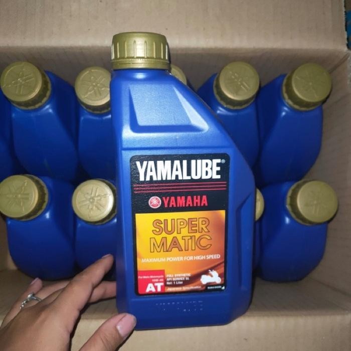PAKET OLI YAMAHA NMAX // OLI MESIN YAMALUBE SUPER MATIC 1LT - OLI GEAR 150 ML