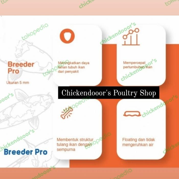 Breeder Pro Cp Breeder Pro 5 Pakan Koi Makanan Ikan Koi 10Kg