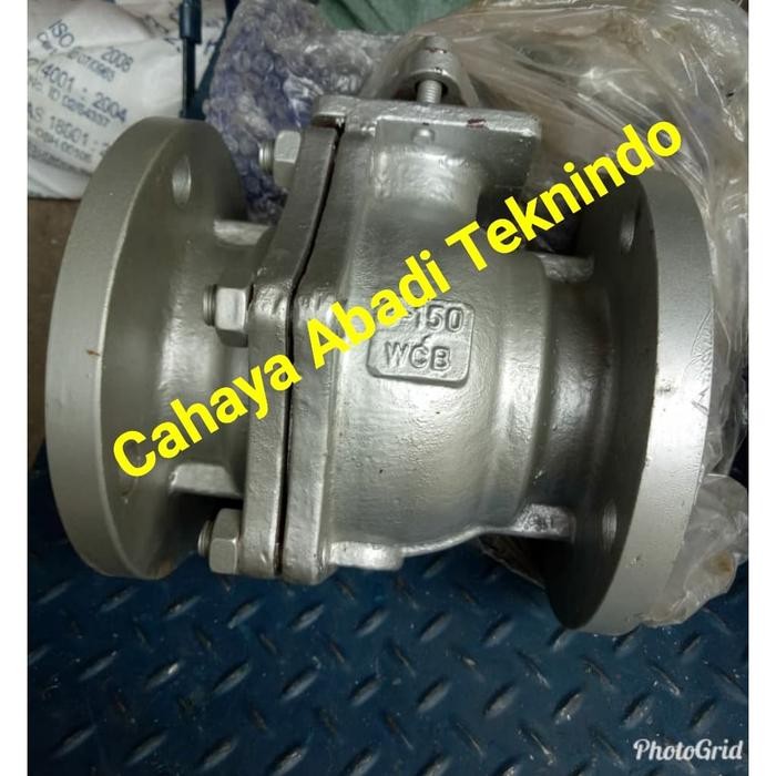 Spesial Ball Valve Ansi150 Ukuran 2"(Inch) Ball Valve Wcb #150 Terlariss 