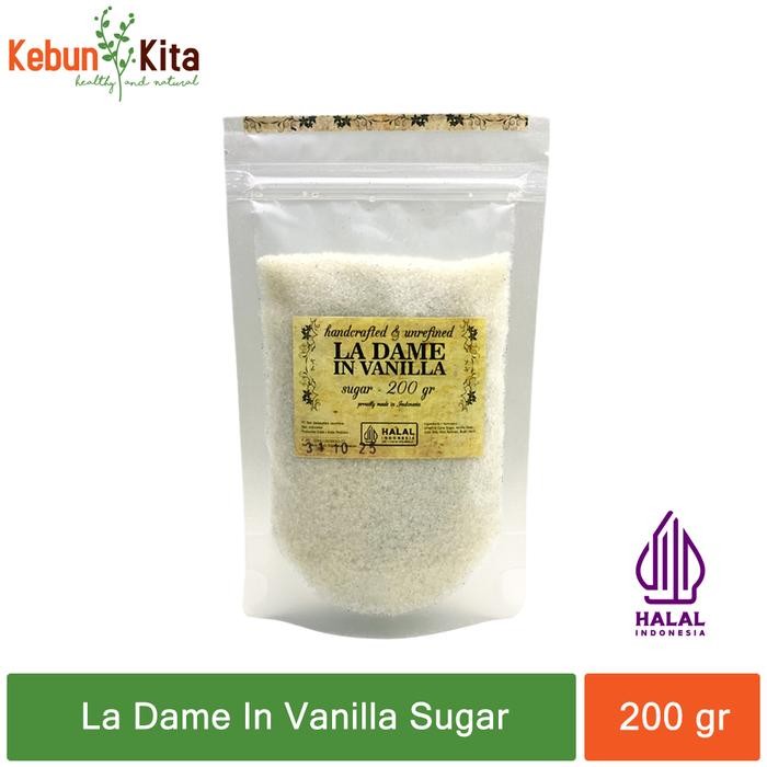 

LEZAT- La Dame In Vanilla Sugar 200 Gr - Gula Vanilla