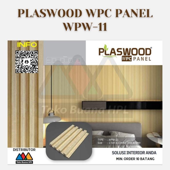 `````````] wood panel PVC / WPW 11 Untuk Dekorasi Dinding