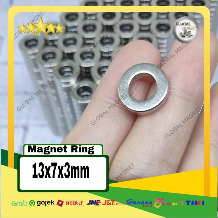 

Magnet Neodymium Ring 13x7x3mm