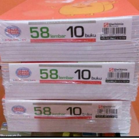 

Buku Sidu 58/Buku Sinar Dunia 58 Lembar/Buku Sidu