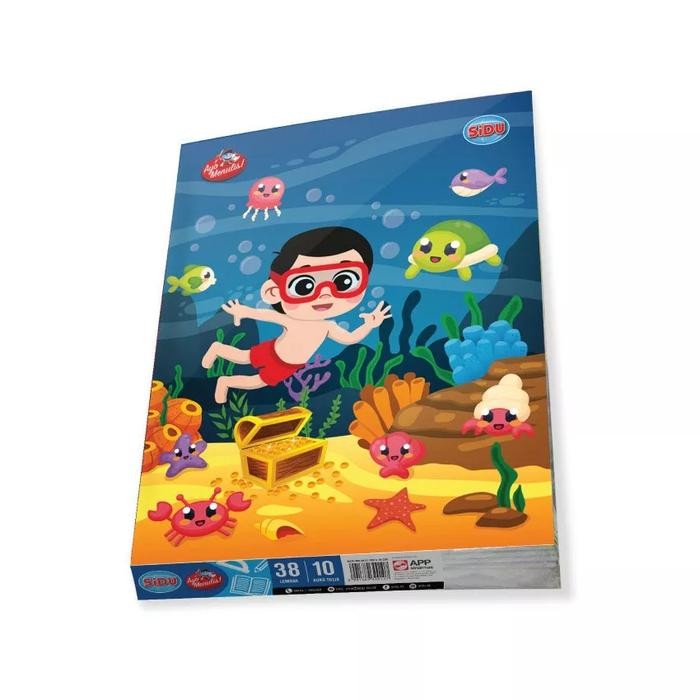 

Buku Tulis Sidu Isi 38 Lembar (10 Buku)