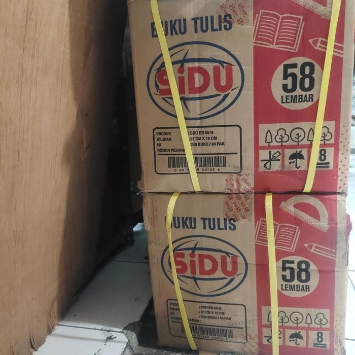

Khusus Gosend! Buku Tulis Sidu 58 Lembar / Pack