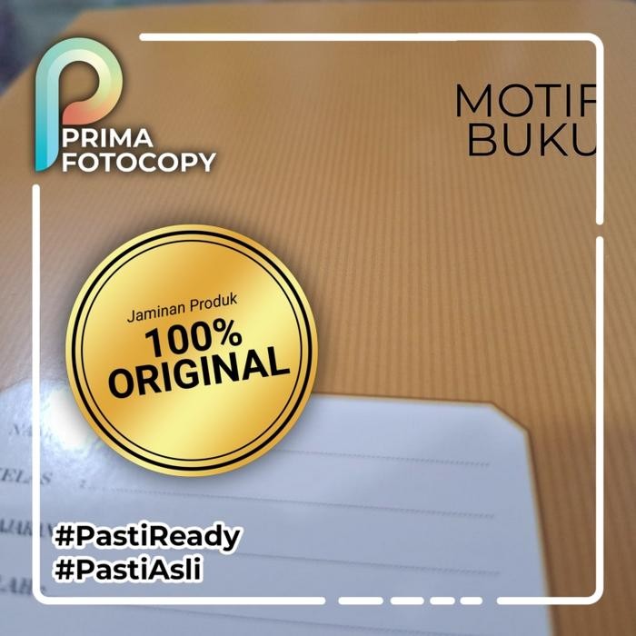 

Melayani Faktur Pajak! Buku Tulis 38 Motif Cover Sampul Coklat Kraft Cokelat Dengan Nama Craft Okey