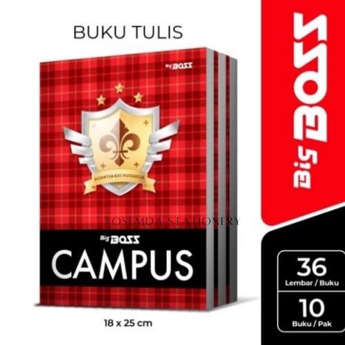 

Bisa E-Faktur! Buku Tulis Big Boss Campus / 10 Buku Isi 36 Lembar